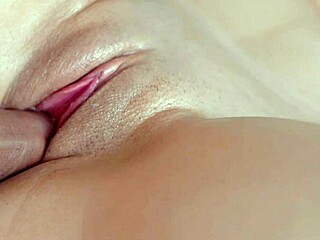 Amateur teen gets her pussy fucked hard and close