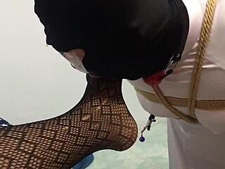 Asian femdoms take control in bondage video