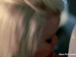 Sensual brunette gives a mind-blowing blowjob in HD