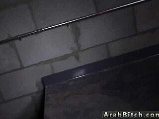 Arab teen in uniform gets hardcore on camera with her ass