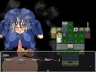 Latex-clad todoroki gets jerked off and cummed on in full gala show