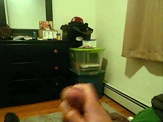 neighboring voyeur gets off on big uncut cock