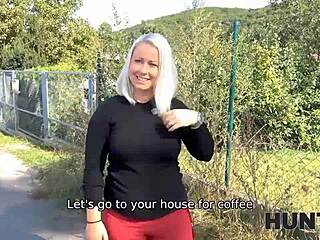 HD video of a girl getting her pussy fingered and jerked off by her husband