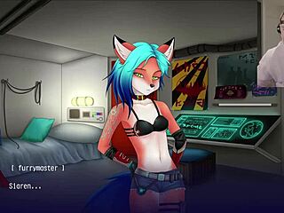 Get lost in the world of furry hentai with this uncensored video