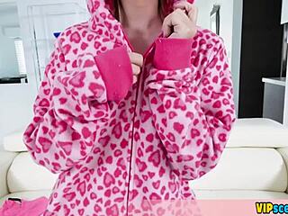 Teeny Daphne Dare's small boobs and cute face are sure to please