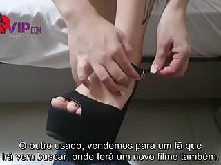 Marido corno fucks his hotwife in hotel room