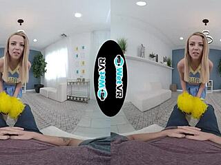 Madison Summers' big dick takes a cumshot in her mouth and pussy in HD