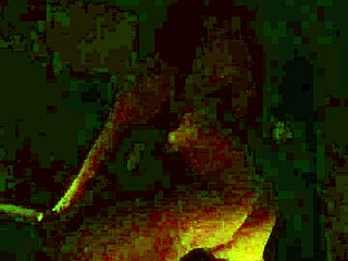 Hot Buns Fingered and Masturbated to Orgasm in the Dark