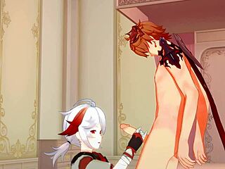 why do tartaglia and kazuha fuck so hard in genshin hentai