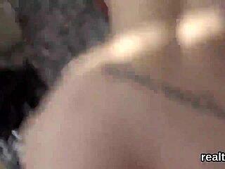 Glamorous Czech girl teased in shopping centre