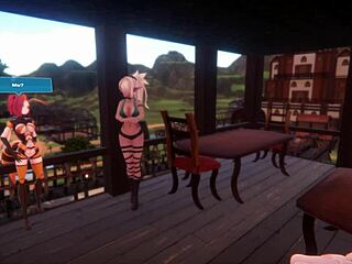 Monster Girl Island Hentai Game Ep 9 Sex Doll Teases with Sexy Dance