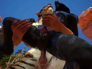 Tiger vs. Wolf: A Gay Furry Adventure