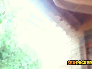 can you handle this petite college teen taking it rough and deep in her ass?