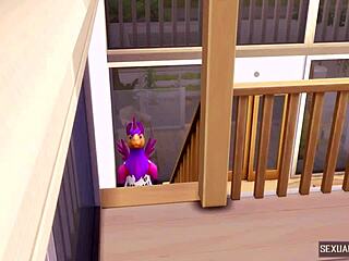 Costumed Girl Has Lesbian Sex With Girlfriend In Hot Animations!