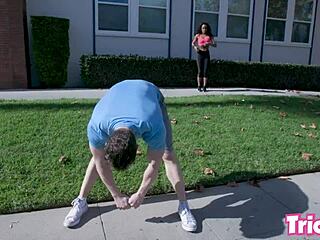 Trickery - Demi Sutra Squirts Hard While Sucking Big Cock