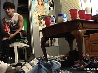 Man, I just can't believe how bitch duties roll downhill in this wild frat house every single night!