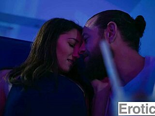 eroticax - maya woulfe's steamy bar fuck with intense doggystyle action
