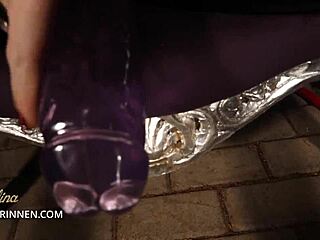 become lady julina's latex slave and strapon sucker now, obey her every command in tight catsuit pov action.