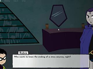 raven gets butt stuffed in 18titans episode 42