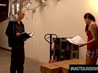 latina teen 18+ rachel rose blows boss cock hard