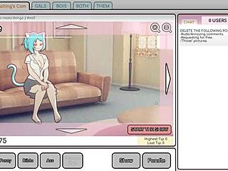 Nicole, show your face on cam while sucking that big dildo in risky job hentai ep 6.