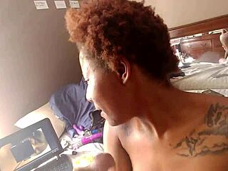 she loves sucking cock with sloppy face fucking and blowjob action!