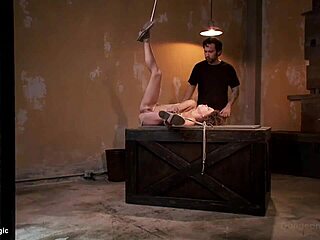 Curly ginger babe roughly banged by monster cock in hardcore session