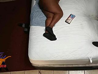 Enjoy the Caribbean beat with her big plump ass