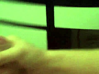 Normal teen 18+ strokes cock and cums