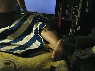 I gave my wife a birthday massage on our new table