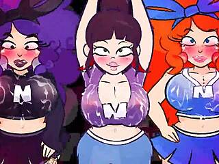 Challenging no nut november with peachypop hentai anime