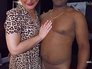 Why does this pale-skinned milf crave black cock so much?