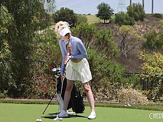 Natural Big Tits Blonde Skye Blue Goes Wild with Dildo