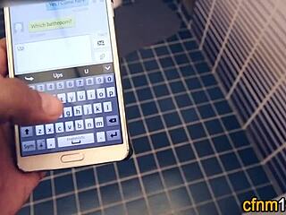 Clothed teen BENDS OVER for POV DEEPTHROAT and JIZZ!