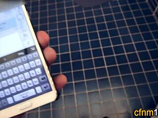 Clothed teen BENDS OVER for POV DEEPTHROAT and JIZZ!