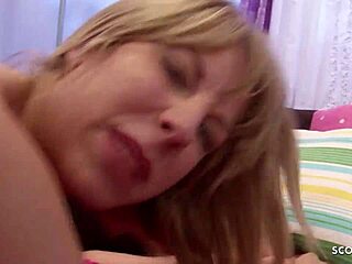 caught my tiny 18+ stepsister touching herself to seduce