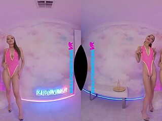 Sexy VR tag team dominates in wild threesome. Get ready for intense action!