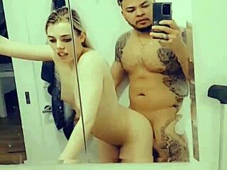 Filipino Big Black Cock Asklepios Mirror Fucks Tiny 18+ Petite Teen Aphrodites in Parents Bathroom