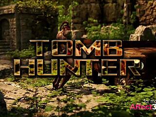 Intriguing 3d Futanari Tomb Hunter Animation