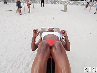 Ladyboy Slut Fucked by Boyfriend's Monster Cock