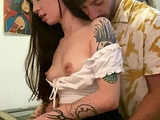 Teen Latina with Natural Tits Gets Naughty with Amateur Couple