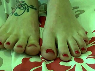 A taste of foot fetish fun with a loving partner