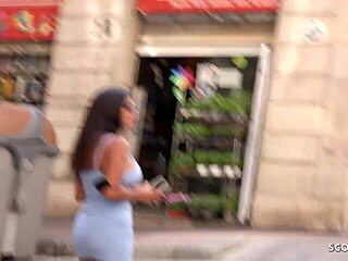 german scout latina sheila ortega with horny tits picked up