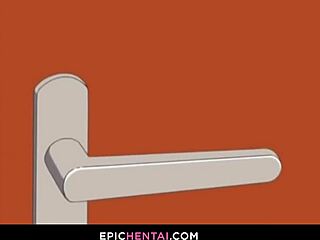 koichi stunned by intense hentai climax as kimihiko seduces kanako in wild cartoon action