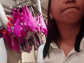 i shopped and stripped in fitting rooms