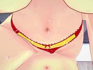 Bulma MILF from Dragon Ball Z in a short sexy dress—what's hiding underneath?