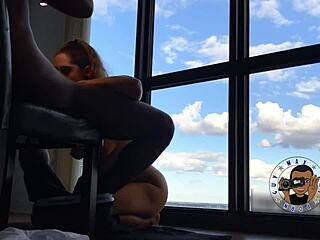 Wow, Max gives artistic blowjobs to big black cocks!