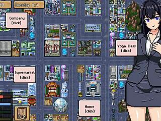 Life Pressure Hentai Game: Yoga Teacher Fucked Hard