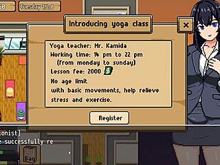 Life Pressure Hentai Game: Yoga Teacher Fucked Hard