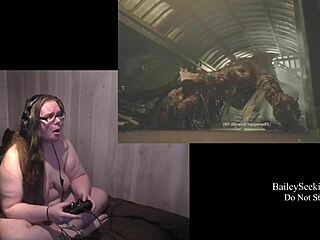 I'm playing resident evil 3 naked in part 6